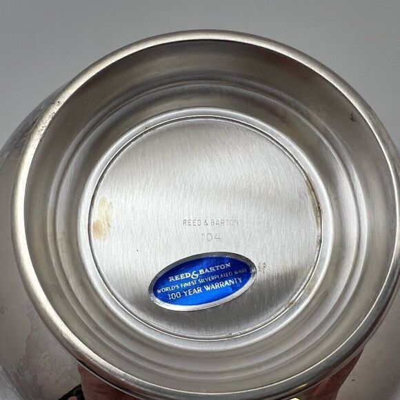 Reed & Barton 104 Silver Plated Paul Revere Bowl Original Box - Picture 2 of 7